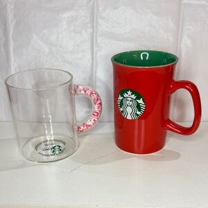 Starbucks 2024 red 2019 valentine mugs
